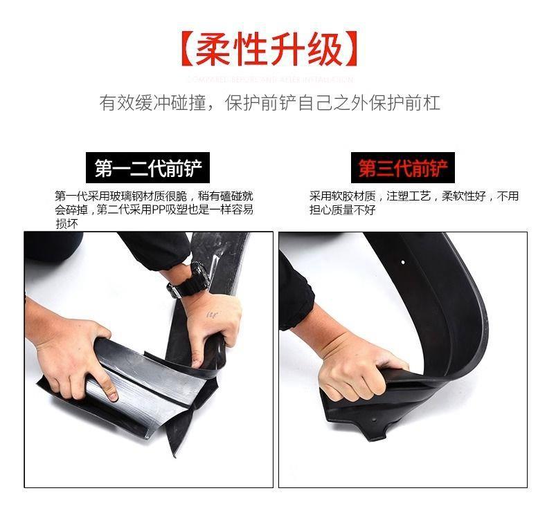 Suitable for Chery Arrizo 8 Front Spoiler, Modified Front Lip, Large and Small Body Skirts, Exterior Parts for Body Protection