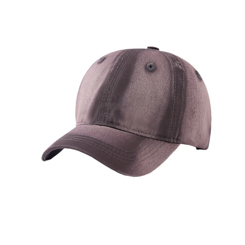 Sombreras de boca de pato de cabeza grande para niños y niñas de verano muestran la cara pequeña delgada blando sombrero de béisbol profundo transpirable sombrero profundo