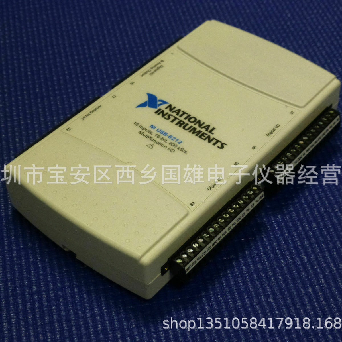 收购  美国NI USB-6212数据采集卡 780107-01