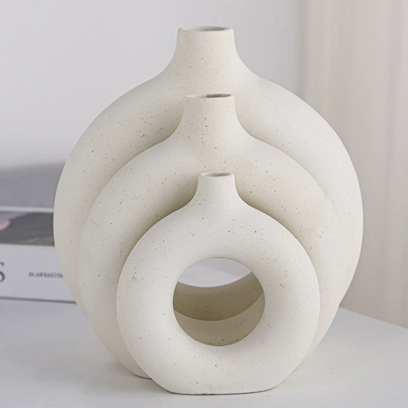 Realistic ceramic artificial plant, decorations for living room