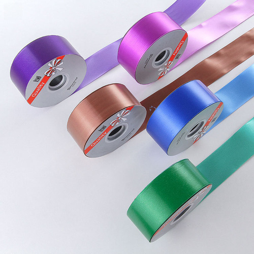5cm Wide Plastic Ribbon Hand-Torn Ribbon Gift Ribbon Flower Art Bouquet DIY Packaging Ribbon Bow Material