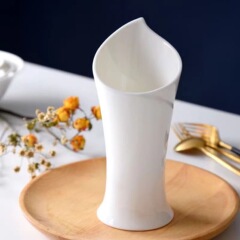 卸売りシンプルなヨーロッパ式陶磁器箸筒家庭用骨磁器箸収納ケースキッチン水切り箸桶物置棚