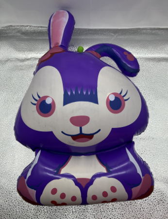 빛과 별 토끼 보라색