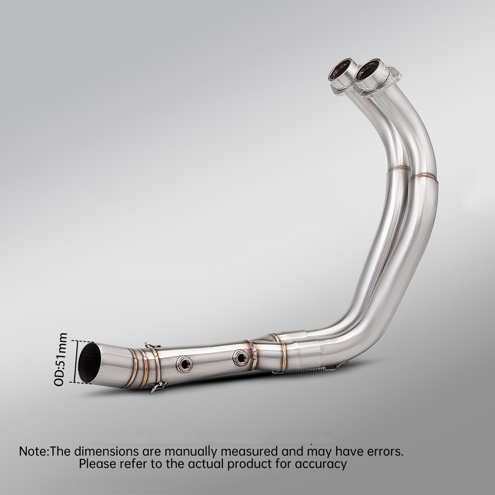 Yamaha MT-07 XSR700 14-25 Motorcycle Modified Exhaust Pipe Front Section MT07