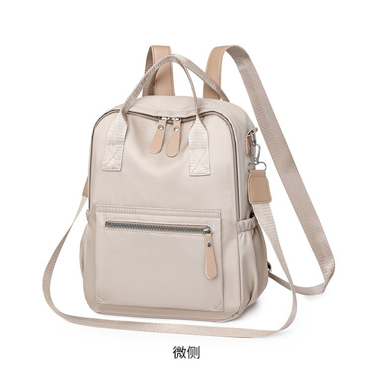 Stylish Waterproof Backpack For Women Simple Shoulder Bag_voghion.com