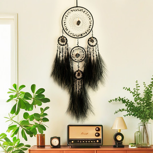 Dream Hotaru Original Natural Stone Dream Catcher Simulation Reed Room Decoration Wall Hanging Eternal Flower Advanced Sense