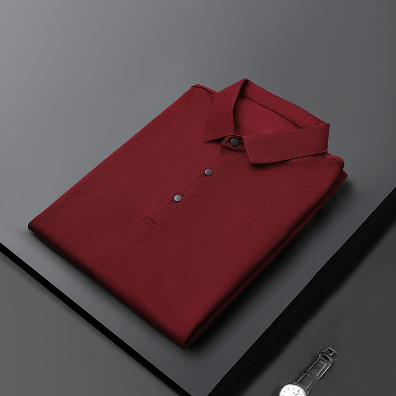 Camiseta polo nueva 2024 con mangas largas y solapa moderna para hombre, camiseta informal de negocios para hombre, ropa de primavera y otoño para hombre