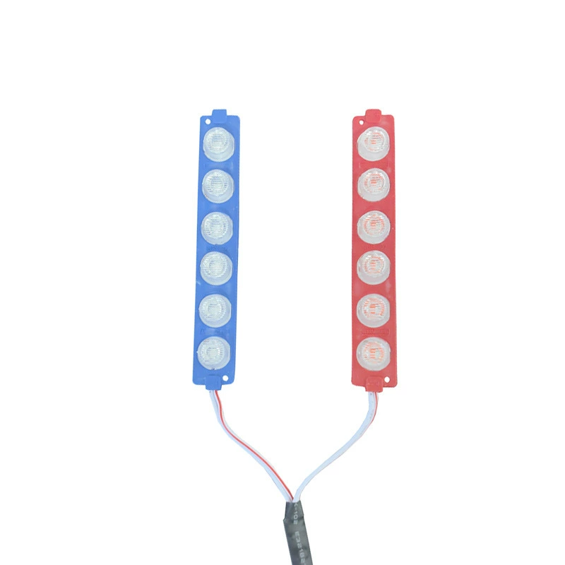 DC12V/24VLED6 огни красный синий против вспышки лампа сигнальная лампа для фургона мотоцикла сигнальные огни 6 огни вспышка