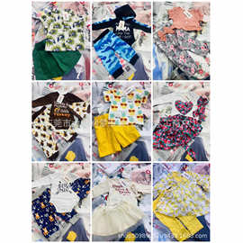 patpatsets童装套装品牌混搭可爱风格儿童服装库存patpat童装