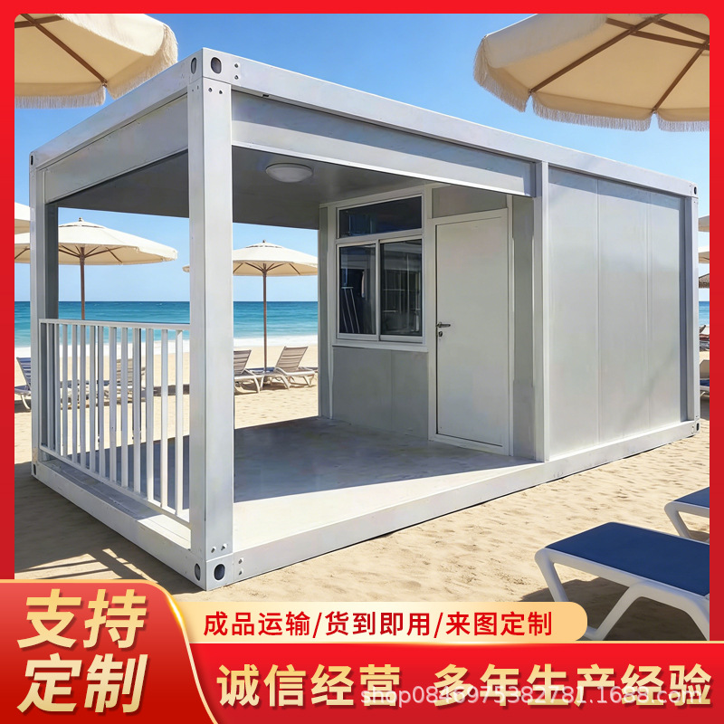 Access control room container mobile home construction site project…