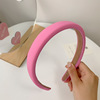 Sponge headband, cute hair accessory for face washing, internet celebrity, Korean style, simple and elegant design