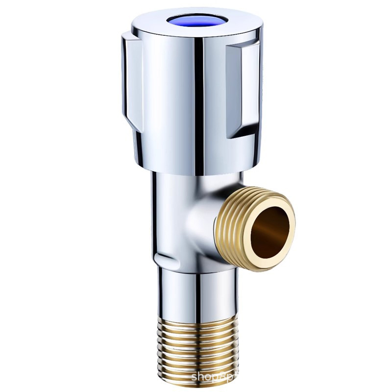 Copper triangle valve hot and cold water valve switch water…