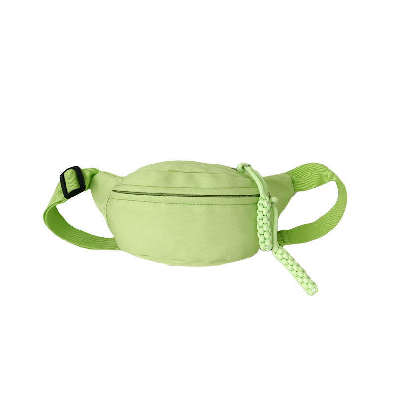 Bolsa pequeña para niños de estilo coreano nuevo macaron color sólido bolsa pequeña bolsa de pecho moda chico bolsa de mensajero estilo occidental bolso de la cintura del bebé