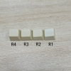 PBT no carcayer 1U thickened mechanical keyboard R1 R2 R3 R4 high personality monochrome multi -color rainbow match