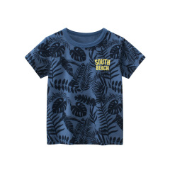 Wholesale Summer 2024 New Korean Style Children's Clothing - Boys' Short Sleeve T-Shirts for Babies - Dropshipping One Piece
