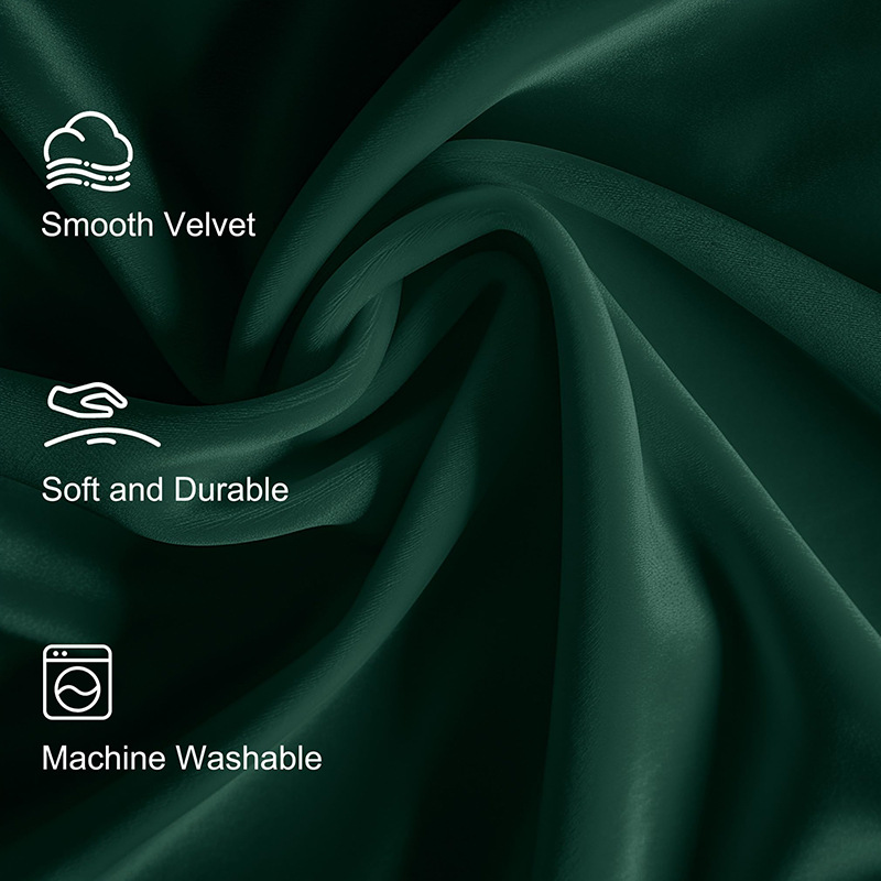 Inventario transfronterizo amazon holandés cortinas de terciopelo cortinas de comercio exterior sala de estar cortinas de terciopelo totalmente sombreadas cortinas de tela