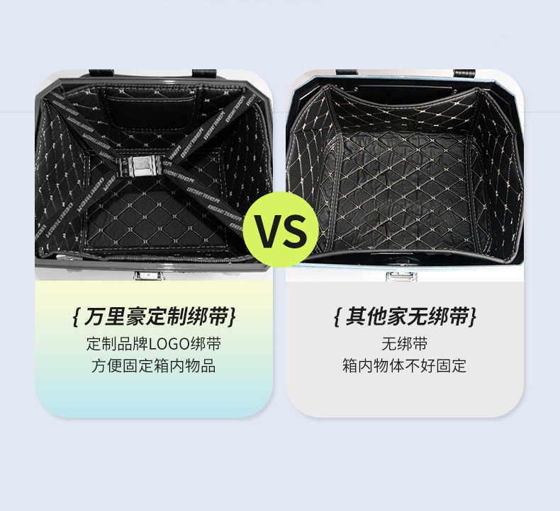 Wanlihao is suitable for the rear trunk of Niu FX/FXT electric vehicles, motorcycle trunk password lock, and large-capacity storage box