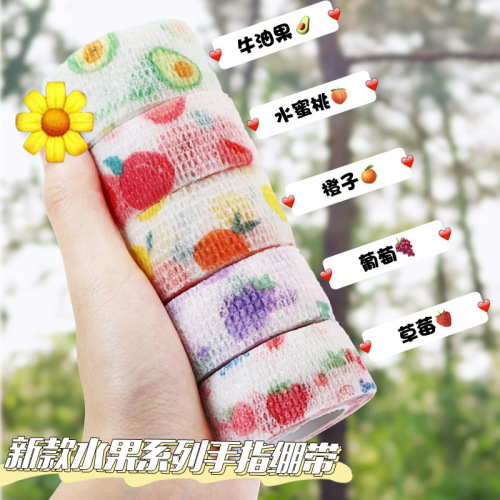 Finger bandage student non-woven finger guard self-adhesive tape sports protection elastic bandage manufacturer direct sale