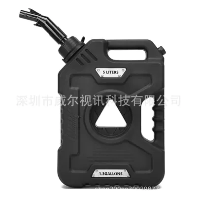 Tank Diesel Gasoline Canister Cross-Border — Fuel tank - 5-liters-black-new-catheter