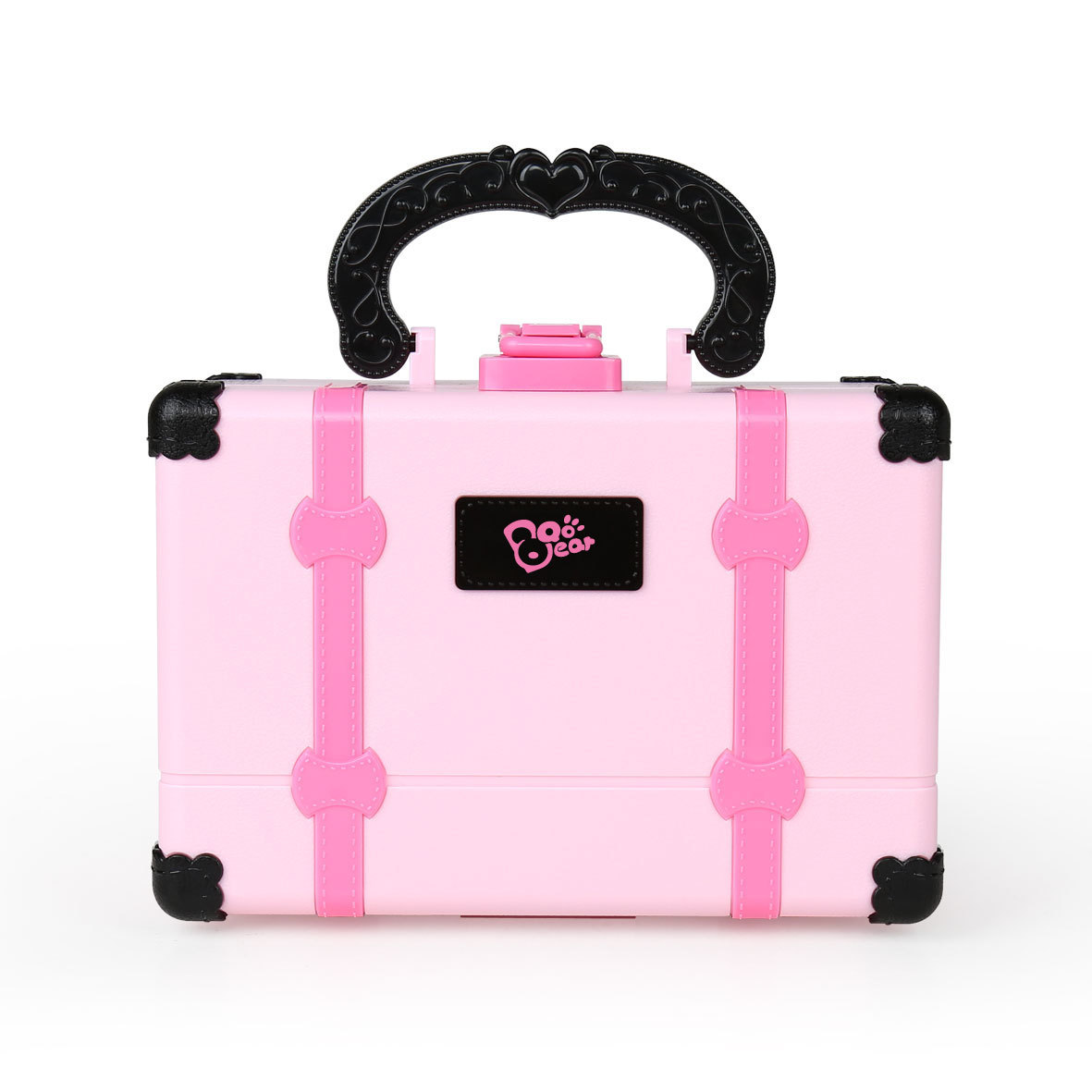 Niña princesa cosméticos para niños casa lápiz labial blush caja de maquillaje esmalte de uñas juguetes al por mayor puzzle