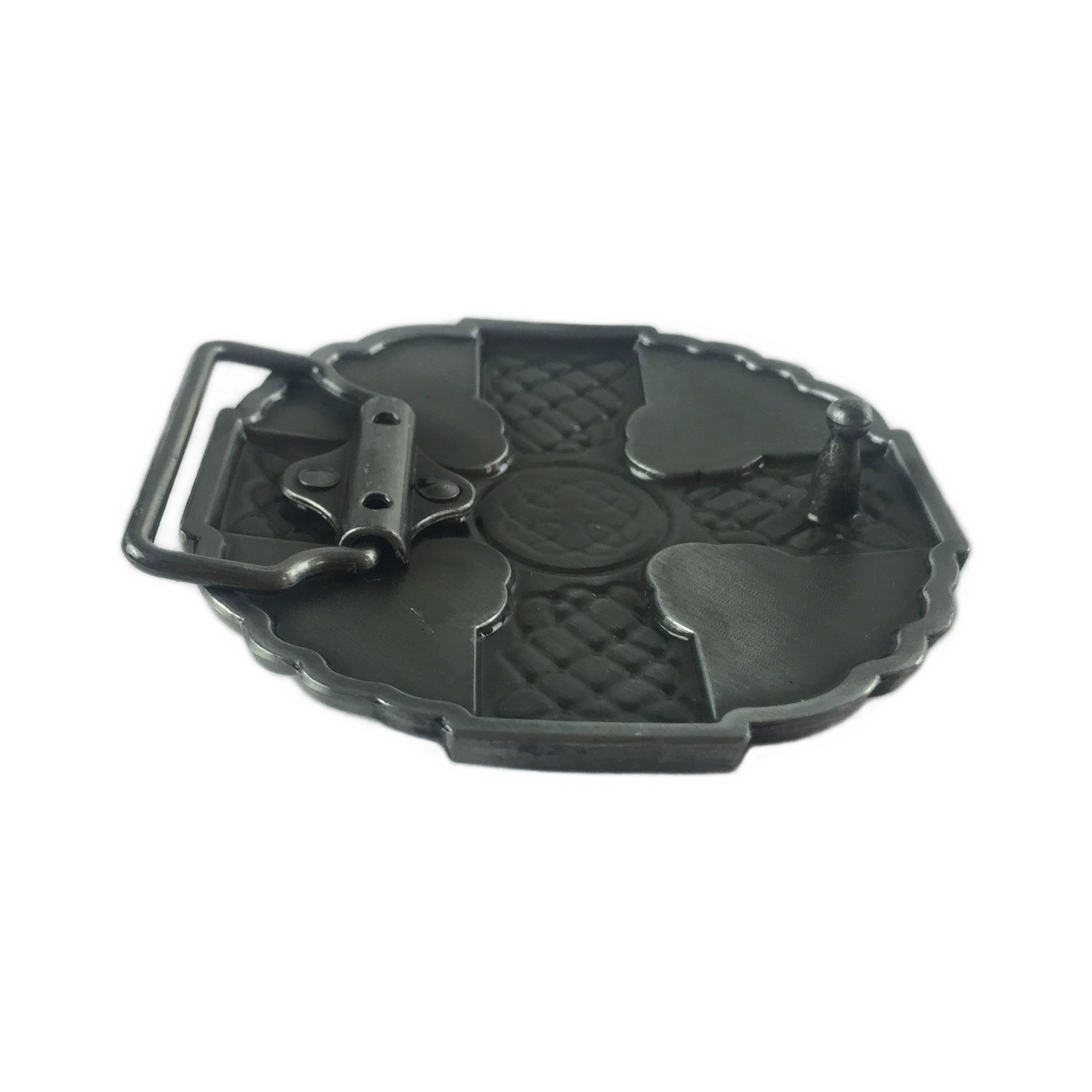 Metal denim belt, retro buckle for leisure