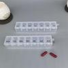 Manufacturer supply with the date pharmaceutical packing box for a weekly 7 -day medicine pill pill box