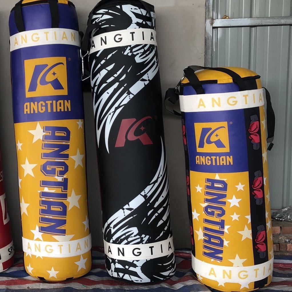 Hogar para niños boxeo taekwondo fitness profesional Sanda lucha EQUIPO DE ENTRENAMIENTO BOXEO bolsa de arena colgando bolsa de arena de cuero