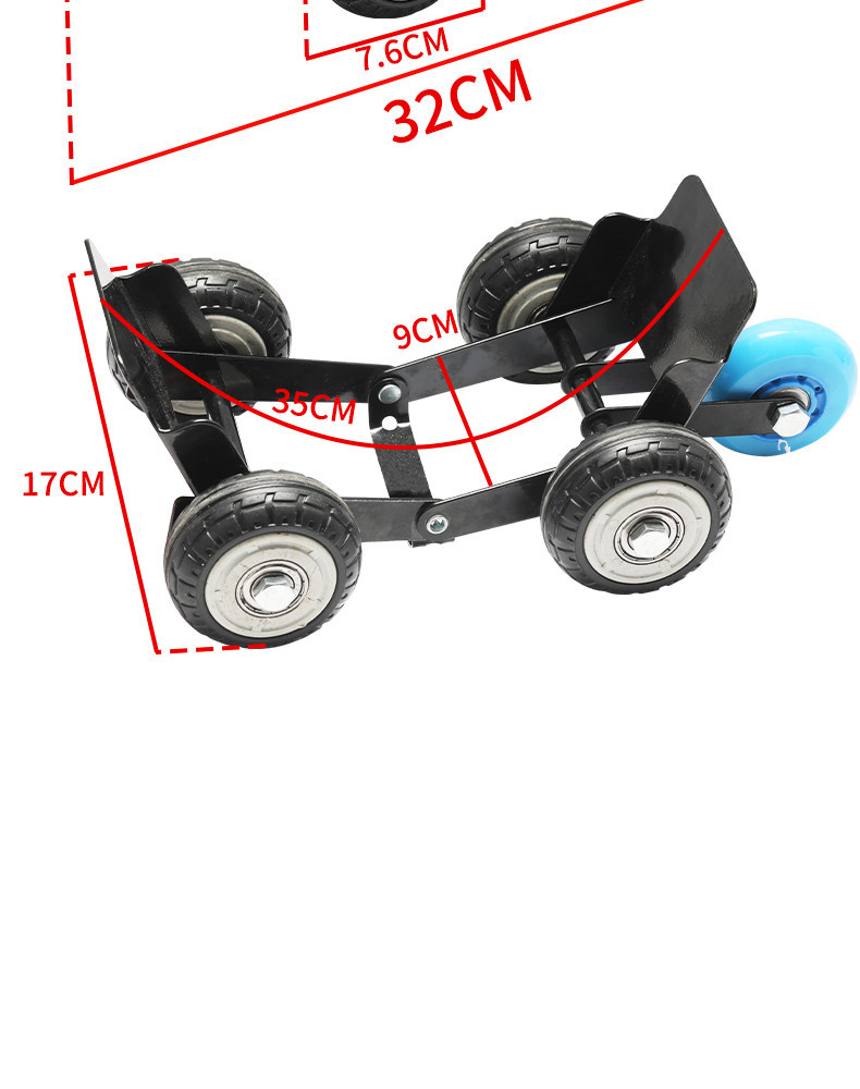 Titan flat tire booster electric vehicle emergency self-rescue motorcycle tow device for moving vehicles