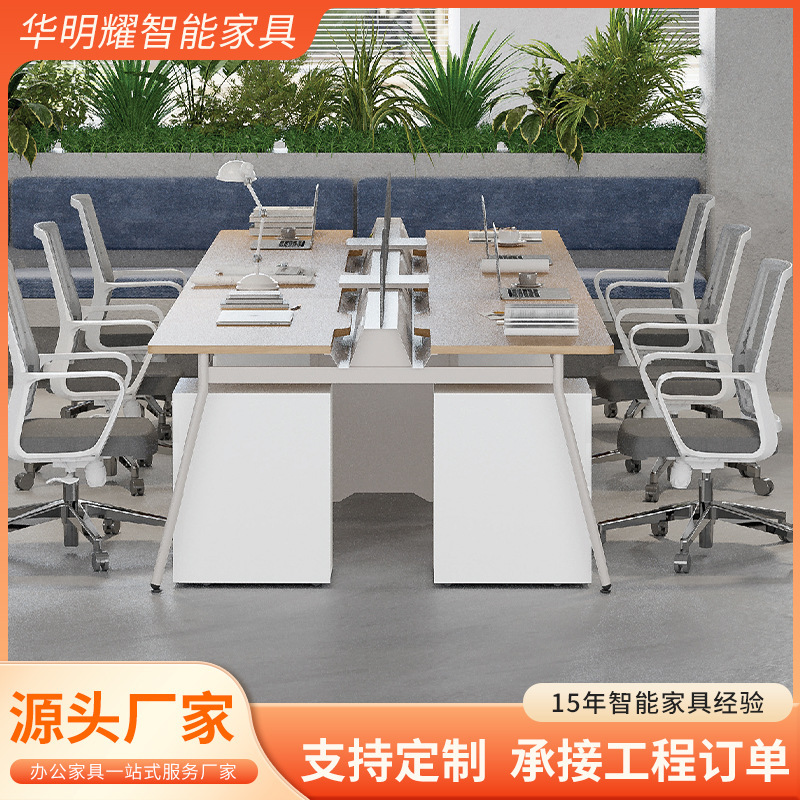 Staff Computer Desk Desktop Home Bedroom Study Desk Writing Table Simple Rental House Office Desk Customization Staff Computer Desk Desktop Home Bedroom Study Desk Writing Table Simple Rental House Office Desk Customization
