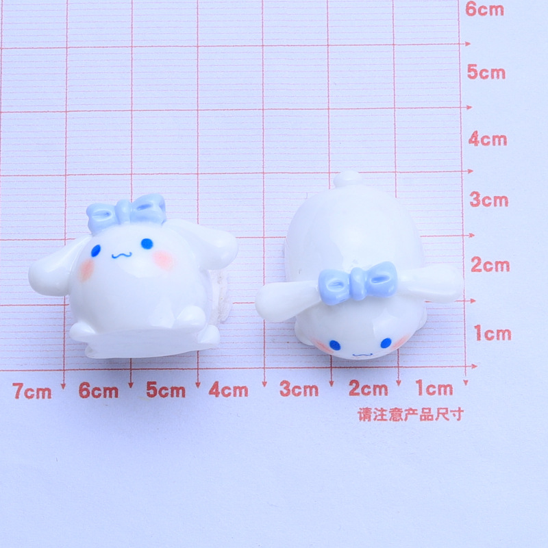 Mentir pequeño animal superficie brillante Nueva joyería de DIY refrigerador etiqueta engomada de la taza de agua accesorios de resina de material de joyería