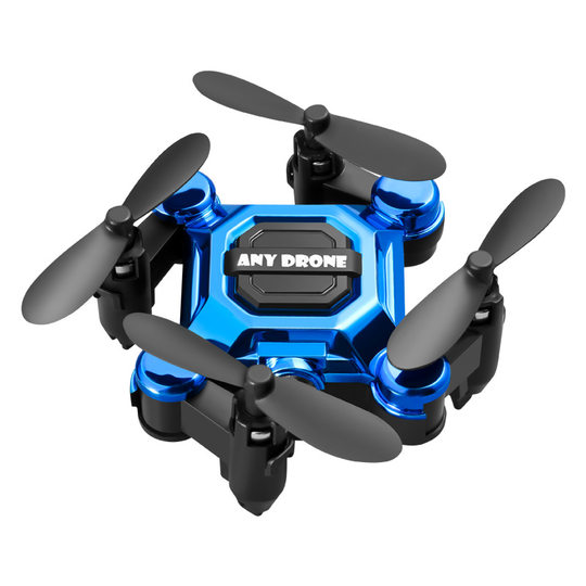 Mini Folding Drone Remote Control Aircraft Aerial Quadcopter Toys for Primary School Students Small Shatter Resistant Children