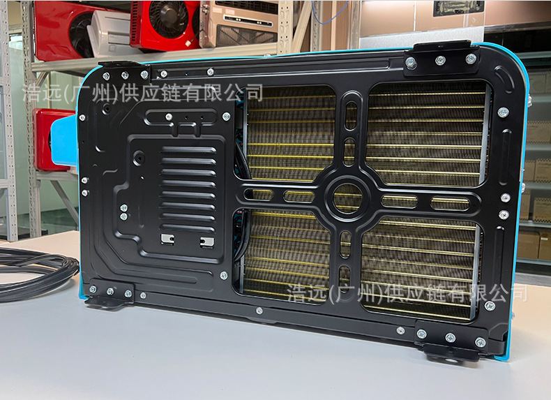 Factory wholesale car electric air conditioner split 24V dual rotor frequency conversion refrigeration semi-trailer truck parking air conditioner
