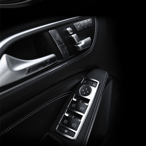 Suitable for old Mercedes-Benz C200 E-class GLA CLA GLK GLE CLS ML seat memory lock button decorative sticker