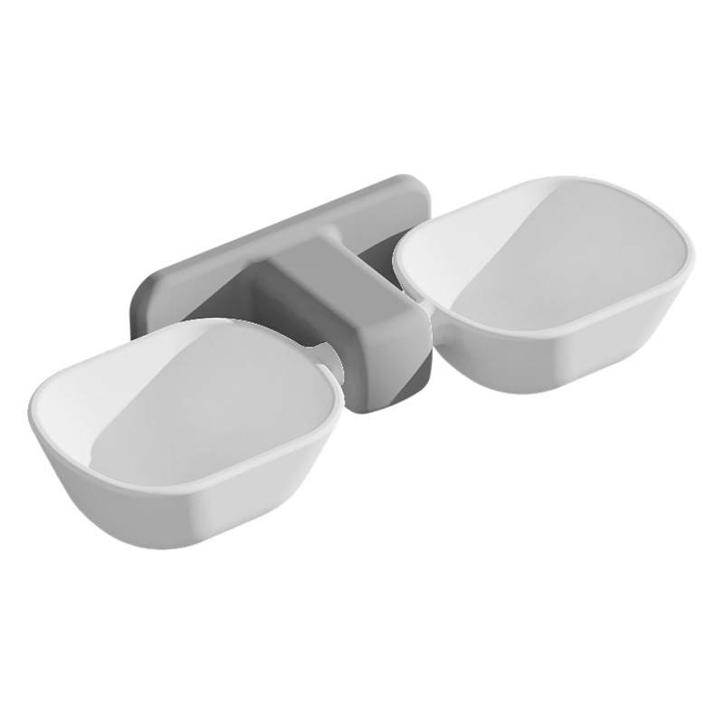 El nuevo antidetonante del fabricante que cuelga Cat Bowl Pet Bowl desmontable engrosado imitación porcelana doble tazón perro tazón integrado