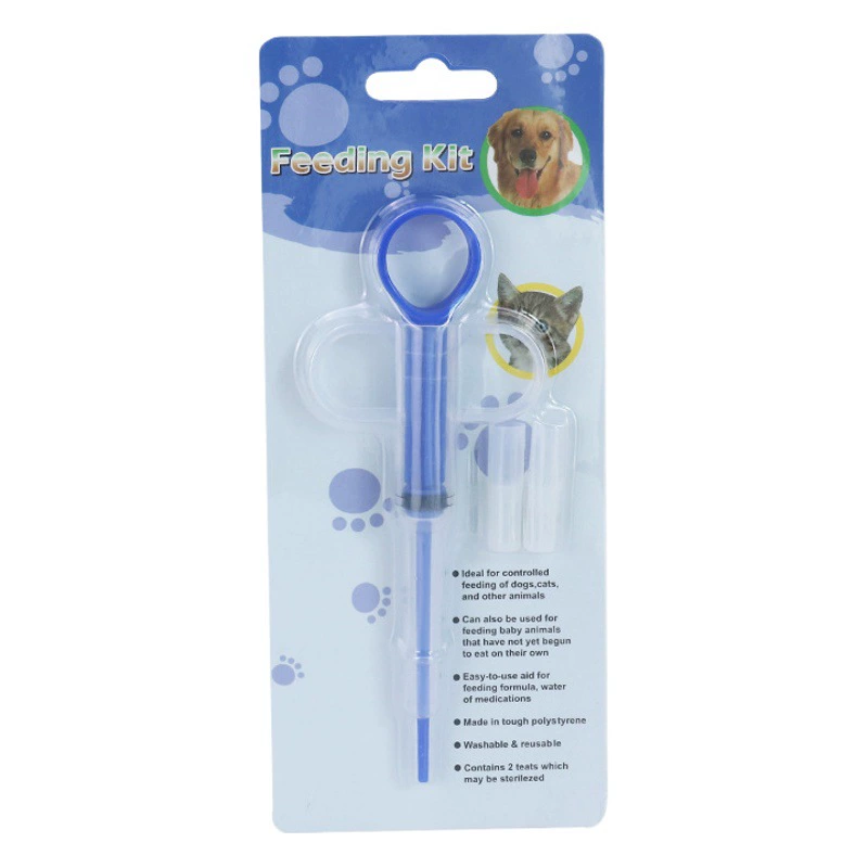 Кормушка для собак и кошек с двойной головкой лекарство можно кормить таблетками от насекомых кормушка для собак кормушка для животных зоотовары