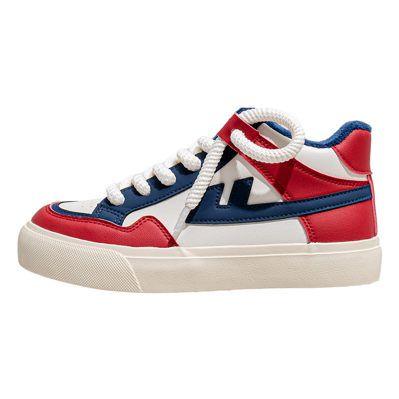 Retirada de color sólido, zapatos de skate de mujer altos y delgados, zapatos casuales de un pie, zapatos de limpieza de almacenamiento.
