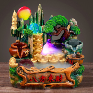 Zhaocai Jinbao Craft Ornaments Flowing Water Ornaments Birthday housewarming Wedding Decoration