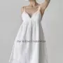 法式薄款v领夏季家居服