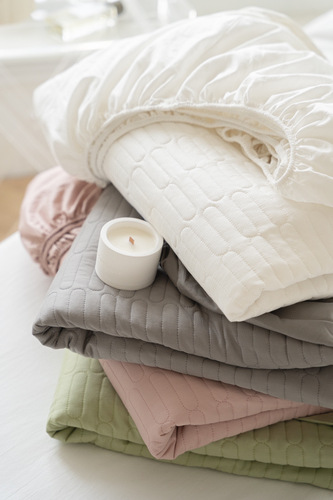 Pure cotton fitted sheet bed cover single piece cotton dust cover thickened quilted non-slip all-inclusive Simmons mattress protector cover