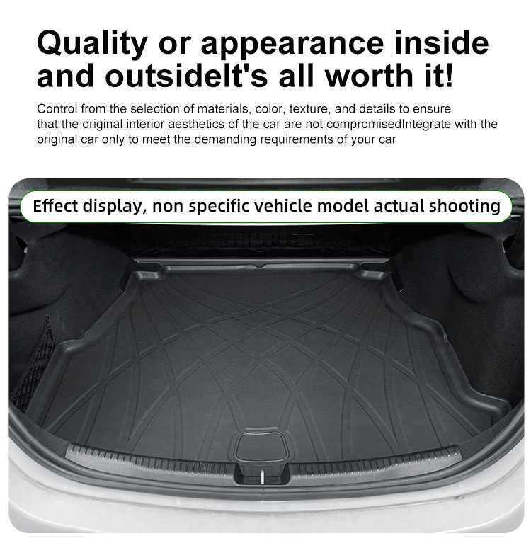 Suitable for 16-24 Serena C27 E-Power/C28 Car-Specific Trunk Mat Tpe Trunk Mat