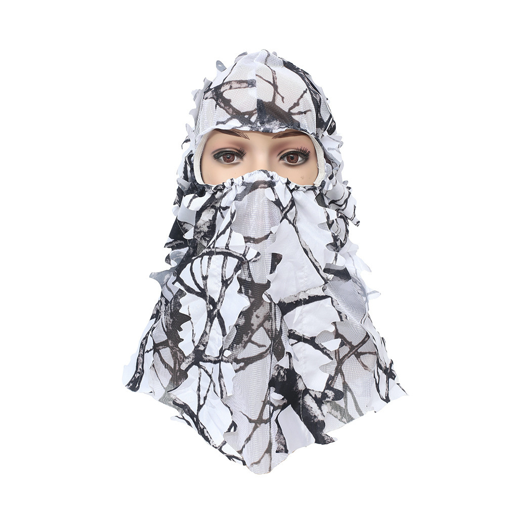 Protector de cuello para ciclismo al aire libre, máscara transpirable a prueba de viento y arena, capucha de camuflaje para fotografía de campo, capucha de protección solar para pesca image 8