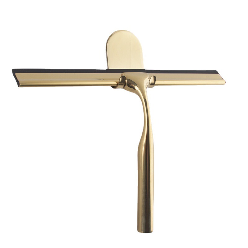 Golden Stainless Steel Glass Cleaner Window Wiper Glass Cleaning Tool Kitchen Bathroom Cleaning Scraper Squeegee Golden Stainless Steel Glass Cleaner Window Wiper Glass Cleaning Tool Kitchen Bathroom Cleaning Scraper Squeegee