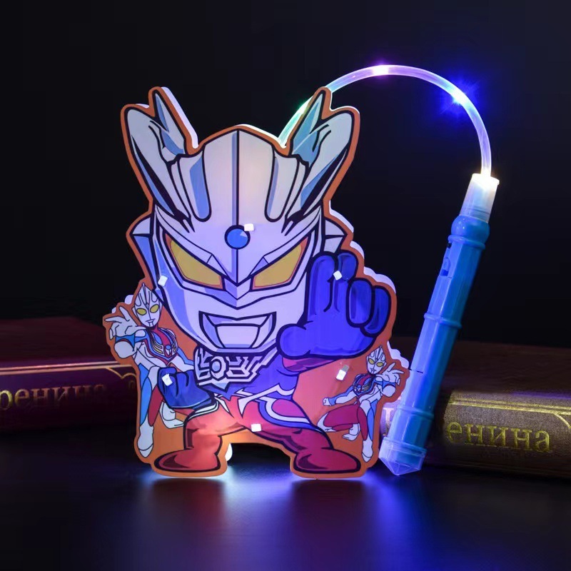 中秋節漫画ランタンランタンギフトウサギ年ウサギ発光ポータブル小さな宮殿ランタン子供のおもちゃのランタン卸売|undefined