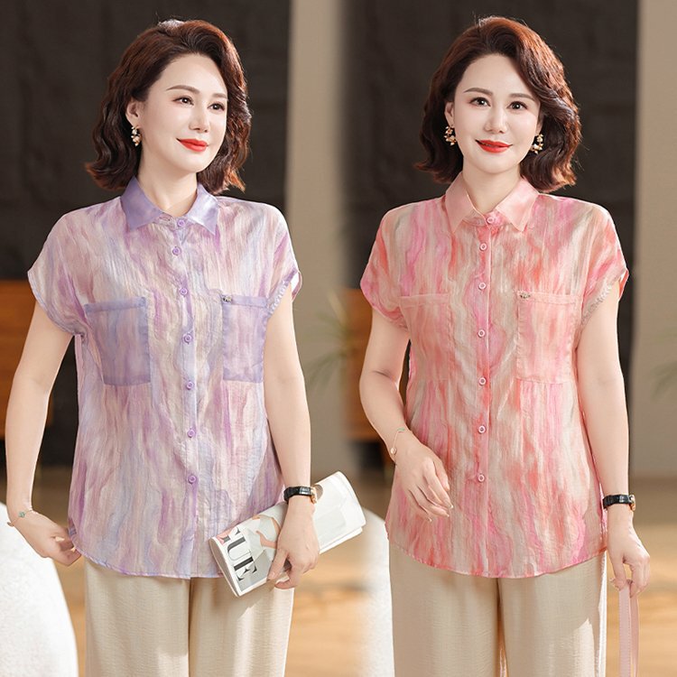 Spring Fashion Casual Women's Clothing for Moms Is Simple and Practical, Shirts Let You Wear Everyday Commuting Styles