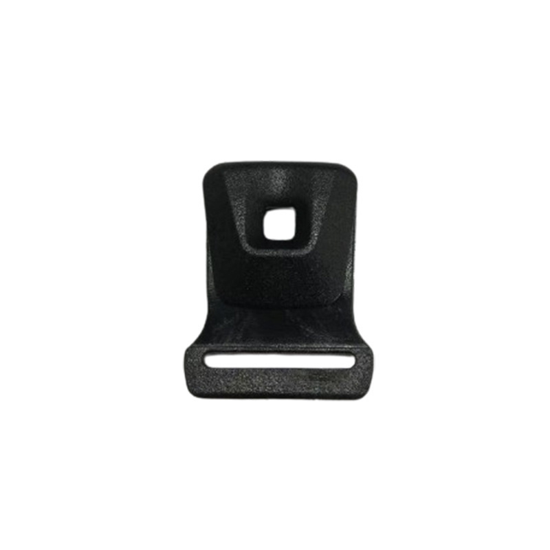 Black plastic chest strap, buckle, backpack, bag accessory, simple and elegant design