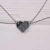 Necklace for beloved hip-hop style, detachable constructor heart shaped, pendant, European style, wholesale