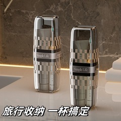 ドロップシッピングトラベルウォッシュカップ歯ブラシ歯磨き粉カップポータブルストレージセットトラベルマウスウォッシュカップ卸売可能