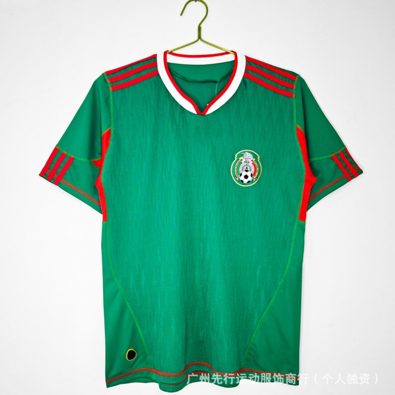 Colección de fútbol retro popular Argentina Alemania Inglaterra Brasil Copa Mundial de fútbol de manga corta