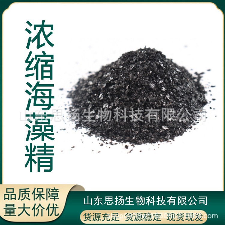 海藻精酶解绿色肥水溶肥叶面肥全水溶冲施改良土壤海藻精批发