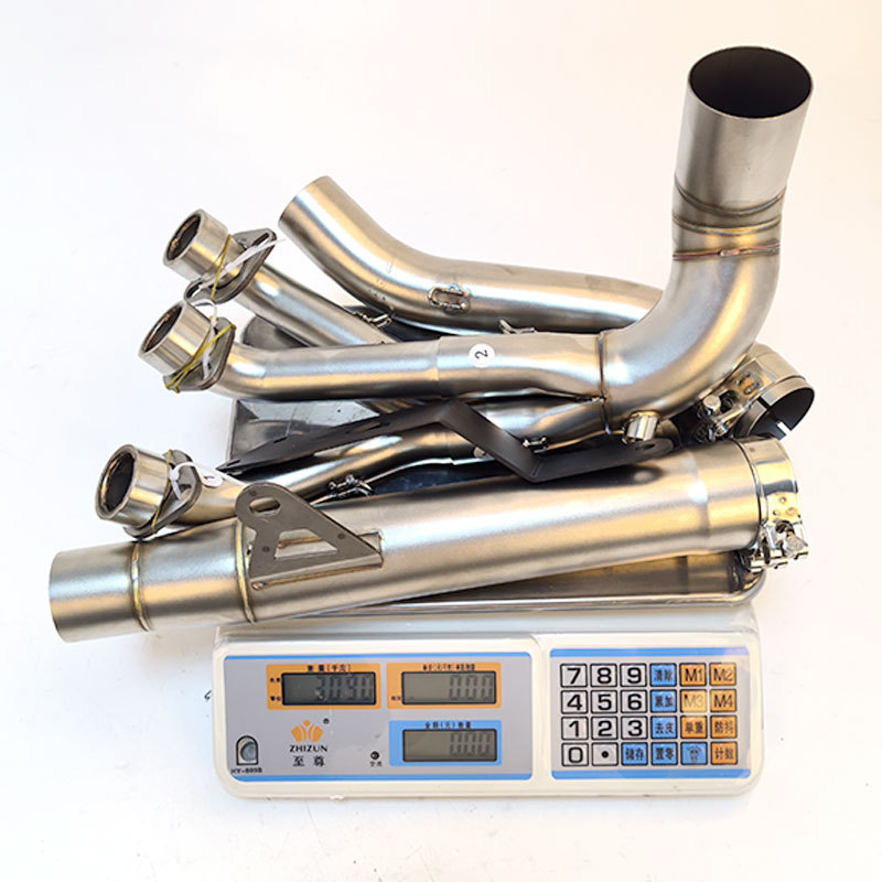Suitable for 21-25 Mt09 Fz09 Motorcycle Modified Exhaust Pipe, New Mt/Fz09 Front Bend Pipe